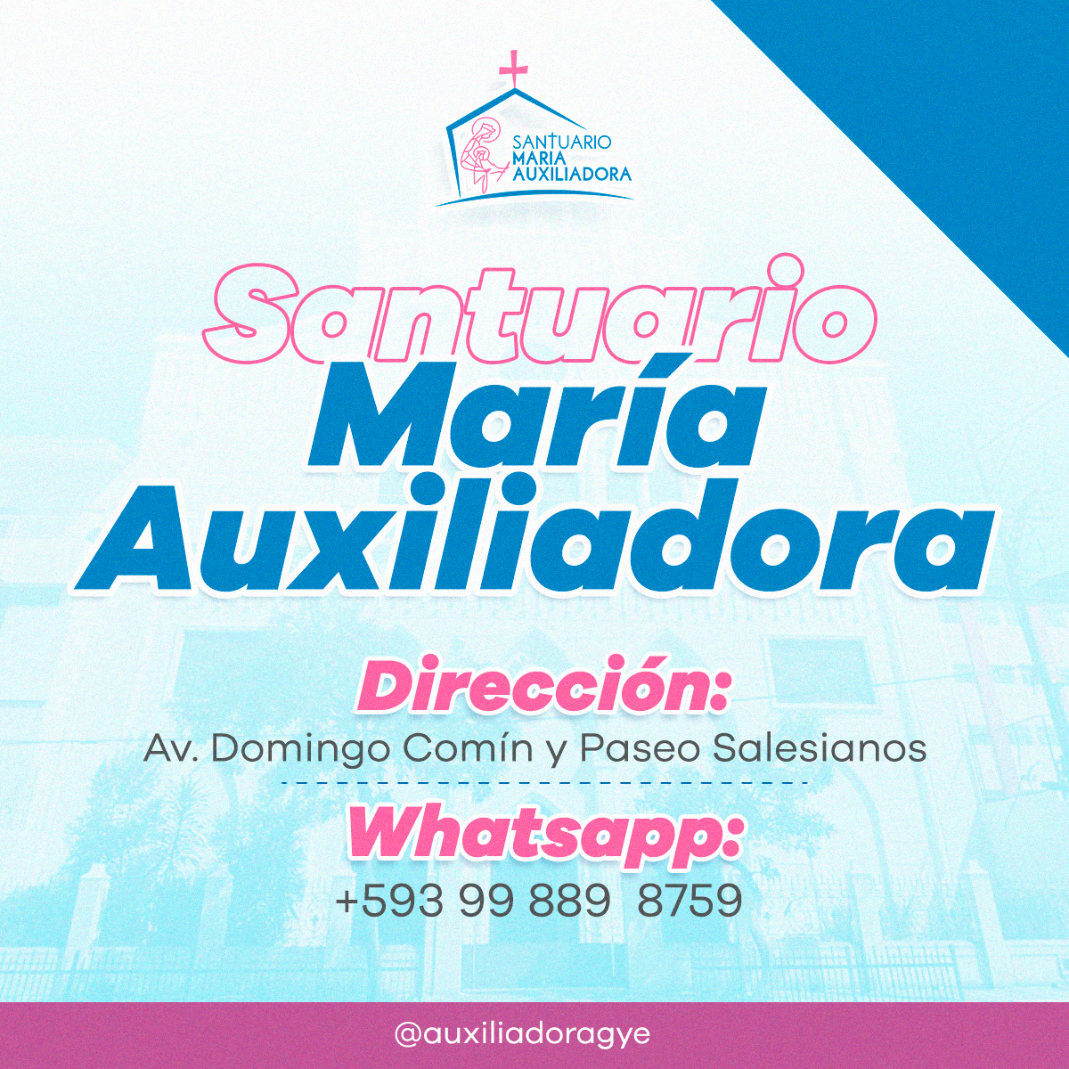 SANRUARIO MARÍA AUXILIADORA